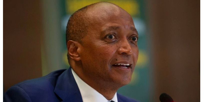 South African Patrice Motsepe became CAF president last March