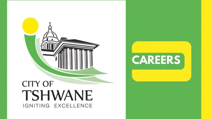 Storekeeper Jobs City of Tshwane 2026